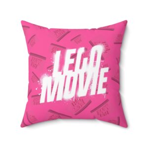 Lego Movie x Fight Club Throw Pillow